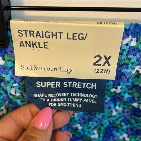 Soft Surroundings Super Stretch Ankle Pants Straight Leg