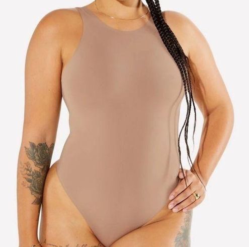 Smoothed Reality Thong Bodysuit