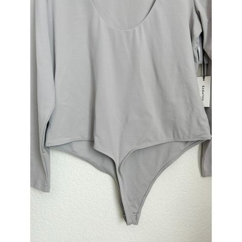 Babaton, Tops, New Babaton Contour Bodysuit Opal Grey