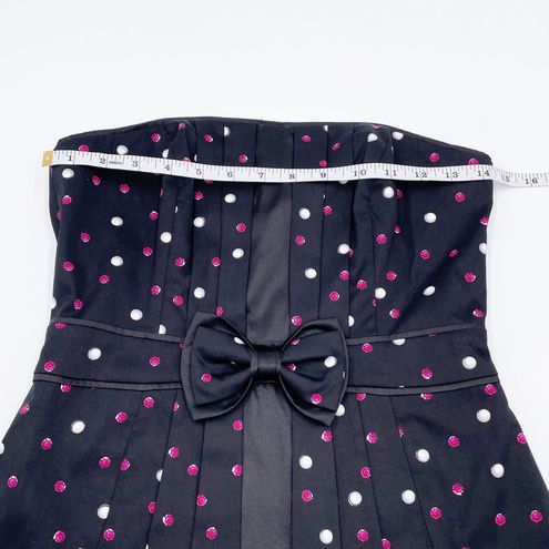 White House  Black Market Jewel Printed Bow Tie Corset Bustier Tube Top  Size 2 - $39 - From Megan