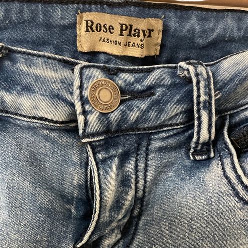 Rose Player Jeans Blue Size 4 - $35 - From Alanna