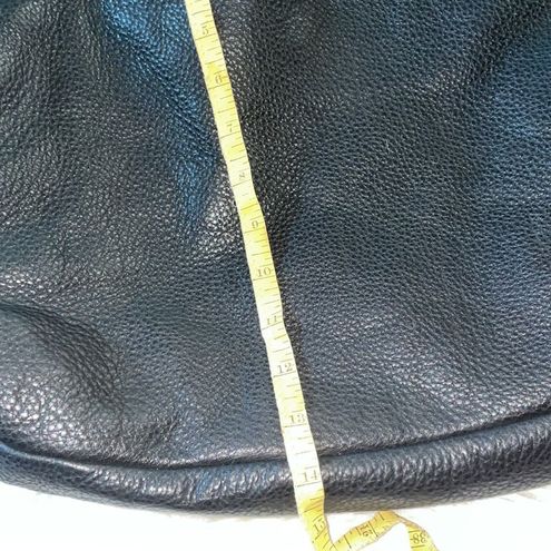 Libaire black leather purse handbag pocketbook