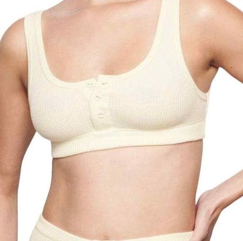 SKIMS WAFFLE HENLEY BRA - $25 New With Tags - From Tana