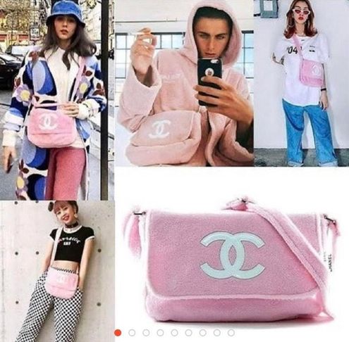 Chanel Authentic Precision VIP Crossbody Messenger Bag Pink - $228