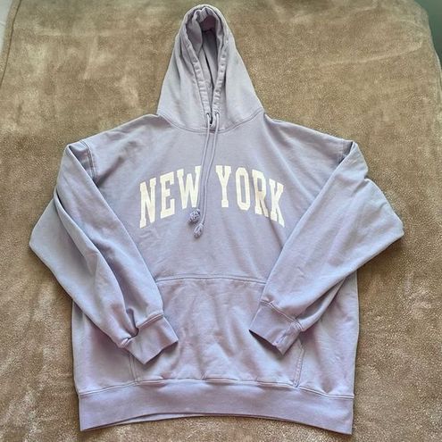 Brandy Melville new york hoodie Blue - $40 (33% Off Retail) - From J