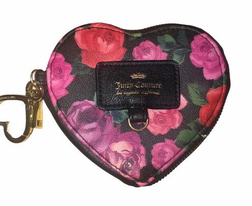 Juicy Couture, Bags, Juicy Couture Heart Shaped Coin Purse