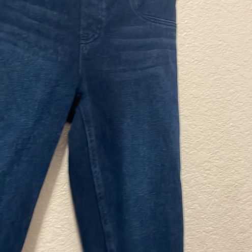 Spanx Jean-ish Ankle Leggings Twilight Blue Size Medium - $40 - From Terisa