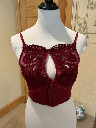 Lace Corset Style Bralette