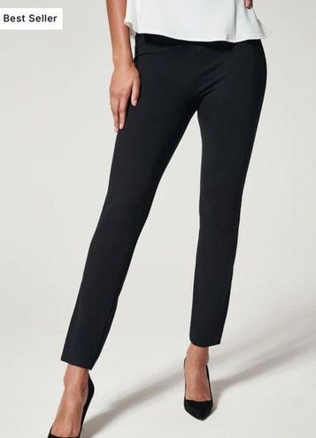 SPANX - NEW! NEW! NEW! The Perfect Black Pant, Straight Leg is your new  go-to for any outfit or occasion. Thanks to—seriously, magical—smoothing  ponte fabric and a comfortable, pull-on design, this style