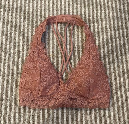 Hollister Gilly Hicks Core Halter Bralette XXS Pink - $16 (42% Off