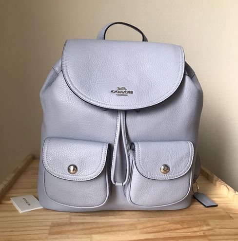 Guaranteed Original Coach 6145 Pennie Backpack in Pebble Leather