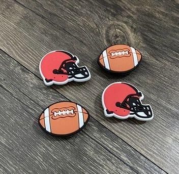 Crocs Cleveland Browns Football Team Charm For Shoe Charms