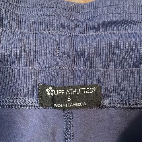 Tuff Athletics Navy Blue Loose Fit Drawstring Pocket Shorts Size