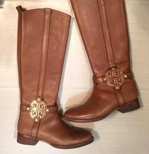 Tory Burch Almond Amanda Riding Boots Brown Size  - $225 (50% Off  Retail) - From Ally