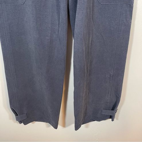 Tommy Bahama 100% silk navy womens cargo pants high rise casual size 4 - $58  - From Cynthia