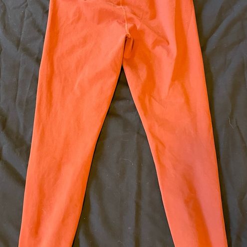 Yogalicious Lux Leggings Rust Sz Medium Excellent Condition