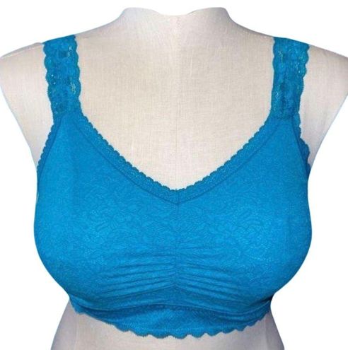 Torrid NWT Bralite - 4-Way Stretch Lace Teal Blue Size 0 - $27 New