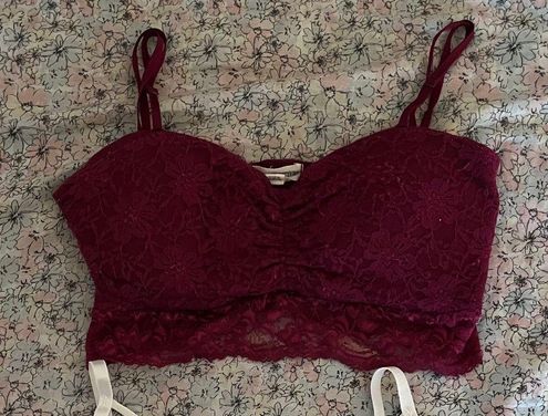 Magenta Lace Bralette