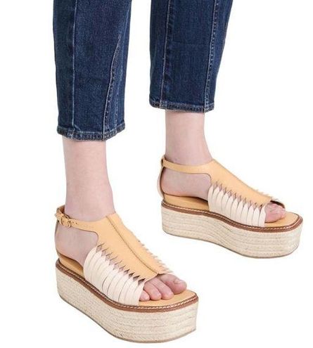 Valencia Twisted Contrast Flatforms, 42% OFF