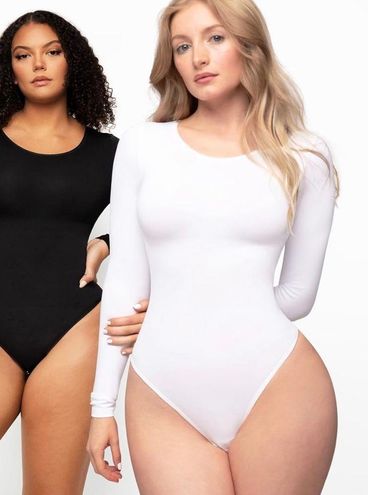 FeelinGirl Seamless Long Sleeve Bodysuit Shapewear for Women Black  Size L - $13 New With Tags - From Classy Cat