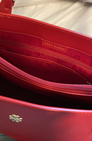Tory Burch Saffiano Leather Tote Red - $175 (56% Off Retail) - From Virginia