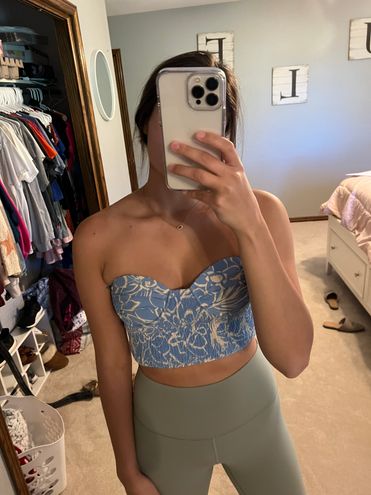 ZARA Corset Top Blue Size M - $35 New With Tags - From Jordan