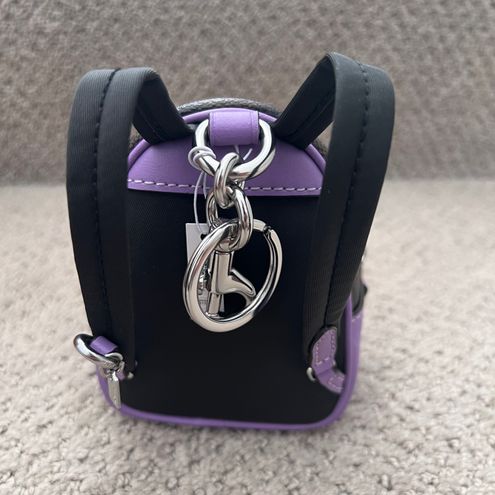 COACH®  Mini Court Backpack Bag Charm In Colorblock