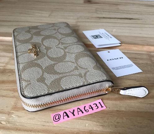 Coach Card Holder Pink - $69 (11% Off Retail) New With Tags - From Aya