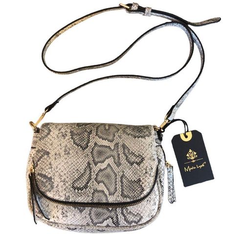 Moda Luxe Snakeskin Print Convertible Bag Multiple - $40 (55% Off