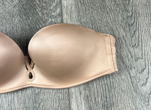 Victoria's Secret 32AA VS Tan Strapless Bombshell Bra Size 32 AA - $30 -  From Jen