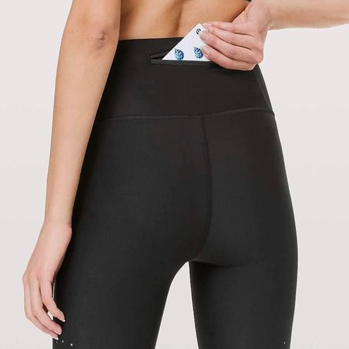 Lululemon Zoned In Tight *27” Black Leggings