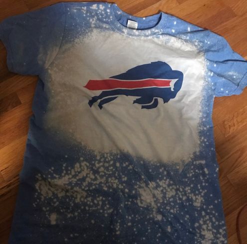 buffalo bills bleached shirt