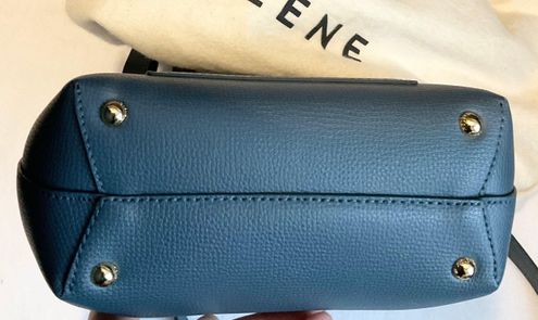 NWOT Polene Bag Numero Un Nano Edition textured Midnight blue