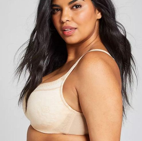 Cacique ivory Modern Lace Bra 44D $58 Size undefined - $25