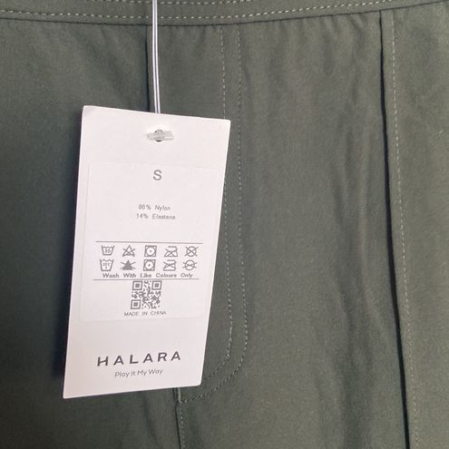 Halara Green High Waisted Multiple Pocket Wide Leg Nylon Cargo Pants Small  NWT - $28 New With Tags - From Courtney