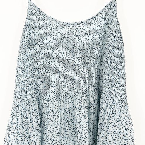 Abercrombie & Fitch A&F Womens Y2K Ditsy Floral Crinkle Pleated Tank Top  Size M Size M - $25 - From Danielle