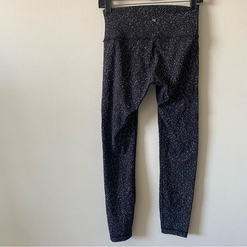 Lululemon Wunder Under High-Rise 7/8 Tight 25 Magnetized Jacquard Black  White Size 6 - $50 - From Marissa