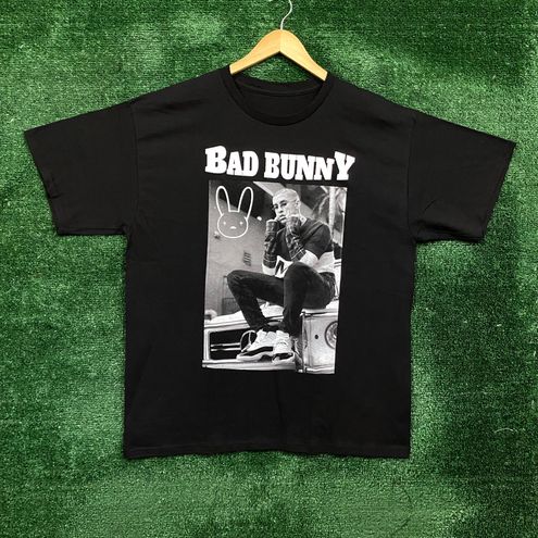 BAD BUNNY TOUR SHIRT, SIZE LARGE