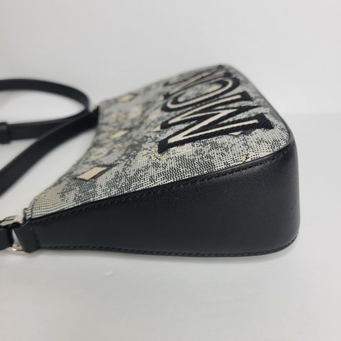 MCM Mini Vintage Jacquard Shoulder Bag Black Gray Cream NWOT - $448 - From  Persa