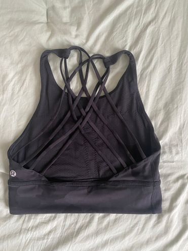 Lululemon High Neck Sports Bra Black Size 6 - $26 (61% Off Retail) - From  julia