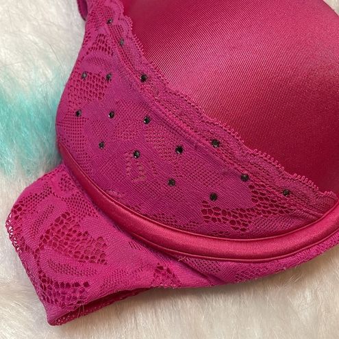 Aerie Pink Bling Super Push Up Bra Size 34A - $22 - From Tara