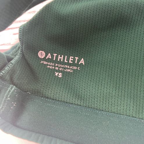 Athleta Hyper Focus Sports Bra Green Size XS - $20 - From Resell