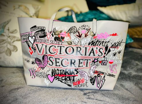 Victoria's Secret Graffiti Tote Bags