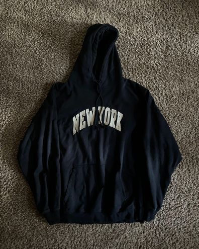 Brandy Melville new york hoodie Blue - $40 (33% Off Retail) - From J