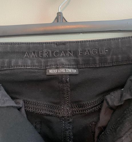 American Eagle Black Distressed Jeans Size 6 - $19 (62% Off Retail) - From  Kaitlyn