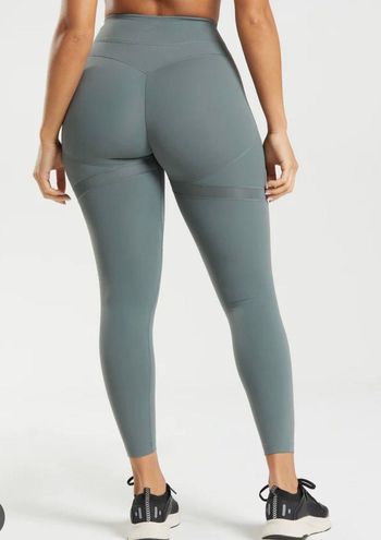 Gymshark x Whitney Simmons Mesh Leggings in Eucalyptus Size XS*