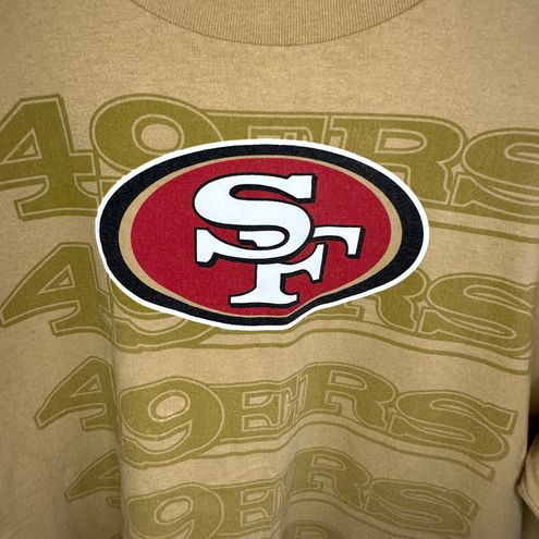 NFL san francisco 49ers Short Sleeve Graphic T-shirt Gold Size L - $25 -  From CG