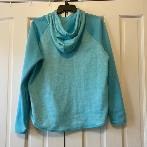 Under Armour Women's Light Blue Loose Cold Gear Sweatshirt Size XL