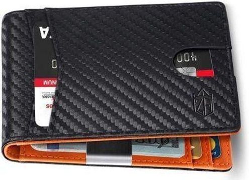 Zitahli Mens Slim Wallet Larger Capacity with 12 Slots RFID