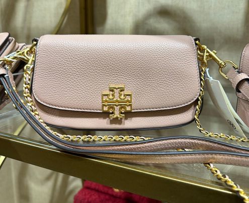 Tory Burch Britten Convertible Crossbody Bag With Gold Hardware